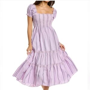 Elegant Lavender Maxi Dress